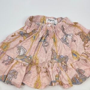Whimsical Carousel Horse Skirt for Kids